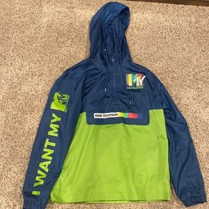 Throwback MTV Windbreaker, Size M